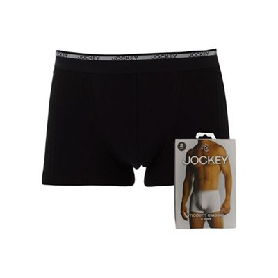 Pack of two black trunks
